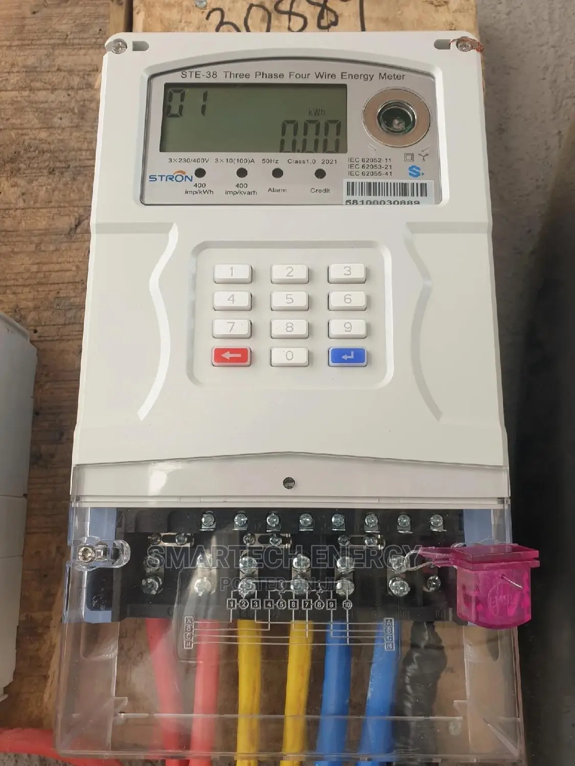 3 Phase STS Check Prepaid KWH Meter (Not a Disco Meter)