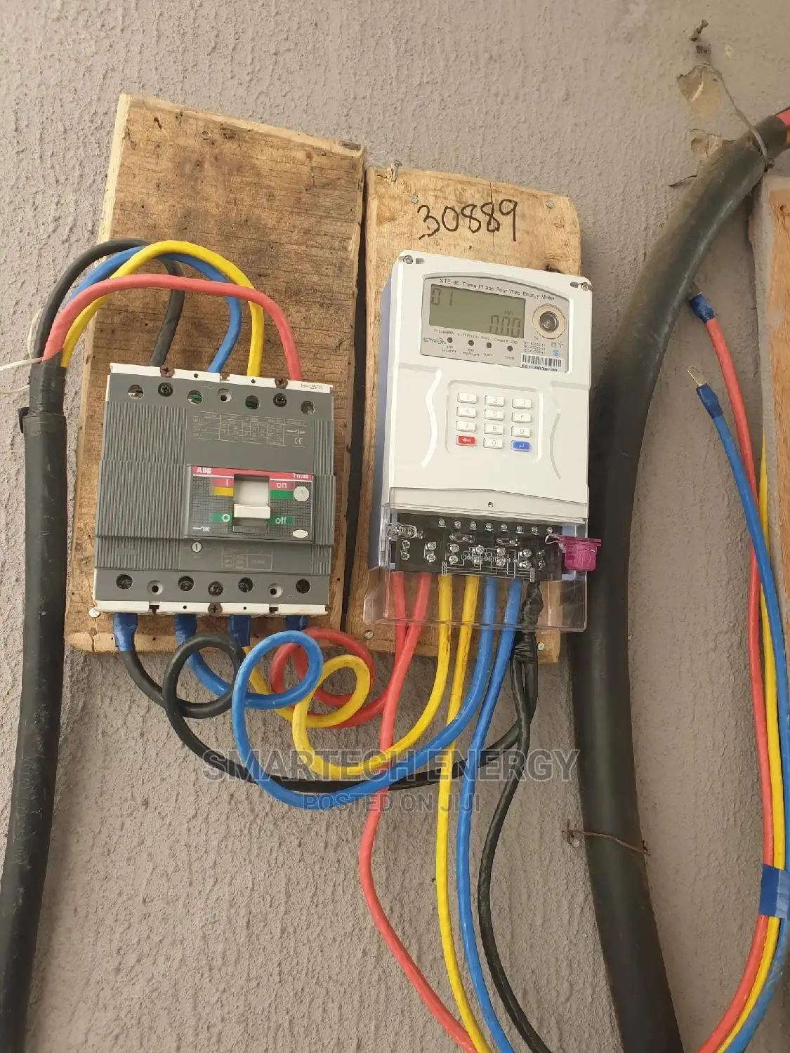 3 Phase STS Check Prepaid KWH Meter (Not a Disco Meter)