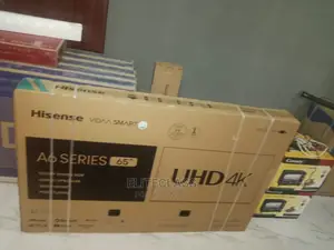 Hisense 65 Inches Smart Satellite UHD TV+Free Wall Hanger
