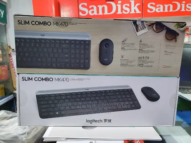 Slim Combo Mk470 Teclado Logitech Mk470 Slim Combo Logitech Mk470