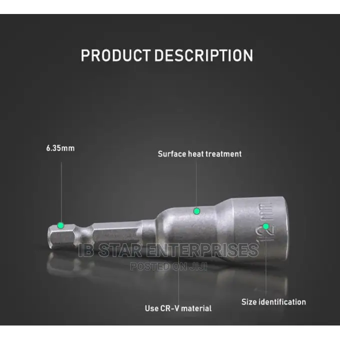 Hexagonal Handle Screw Magnetic Socket Butterfly Hole Wrench