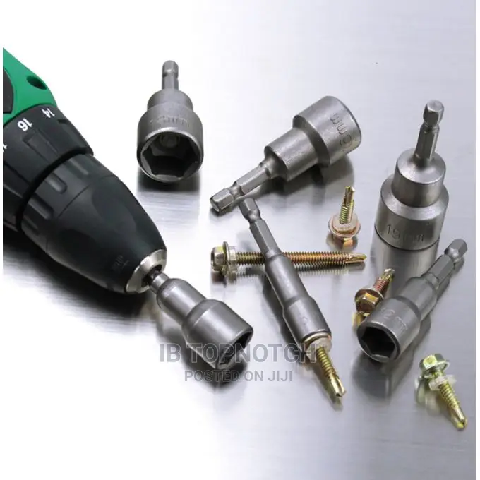 14pcs/Set Electric Hexagon Screw Magnetic Socket Wrench