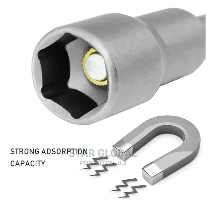 Slotted Hexagonal 14pcs Magnetic Electric Socket Wrench