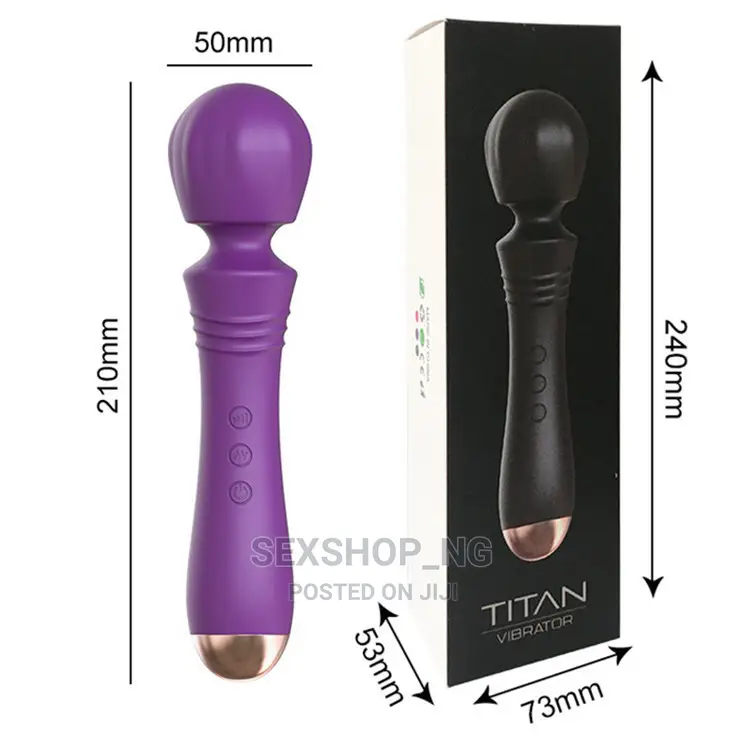 Titan Super Fast Quiet Wand Vibrator