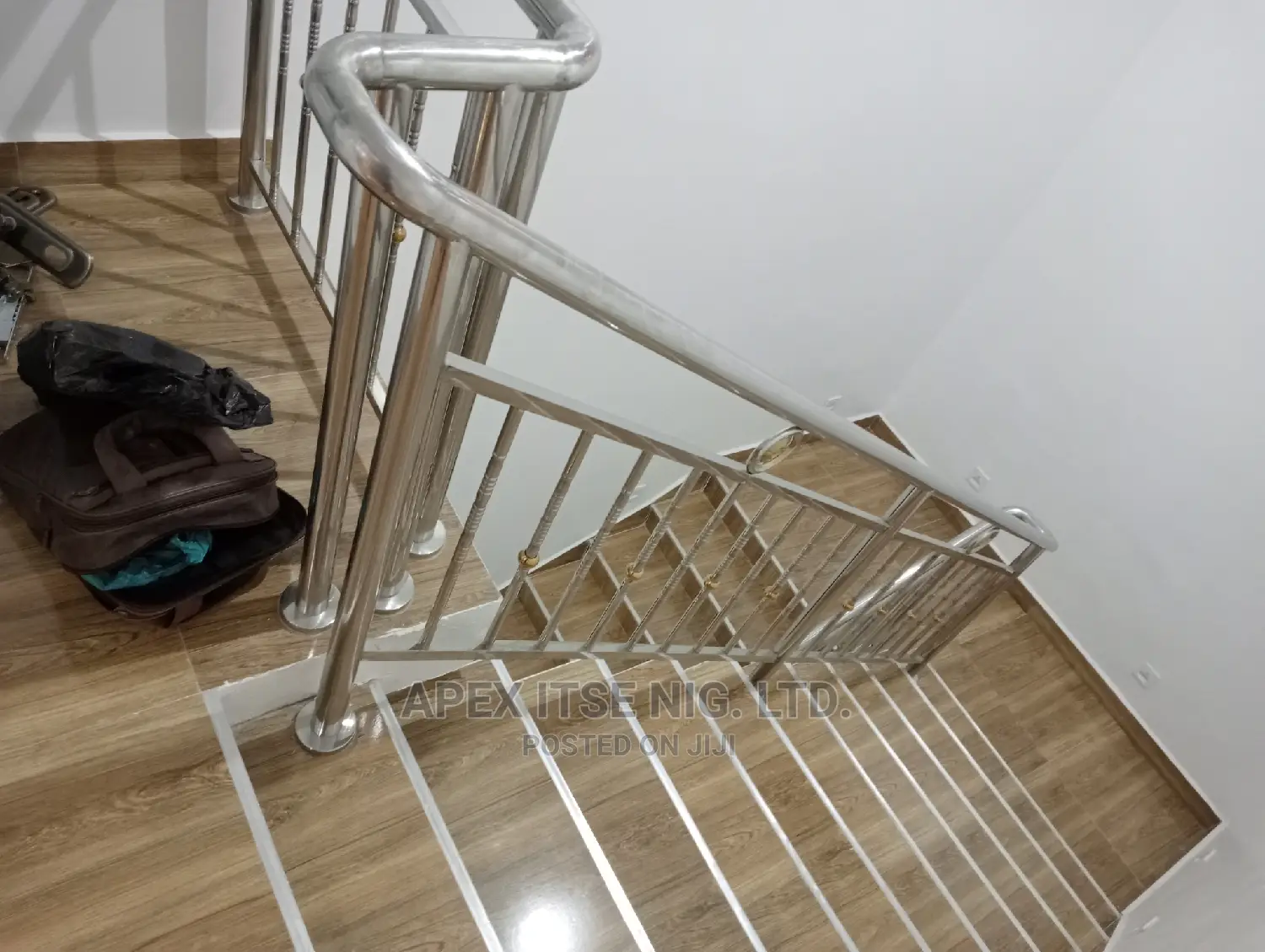 Argon Welded Stair Rail