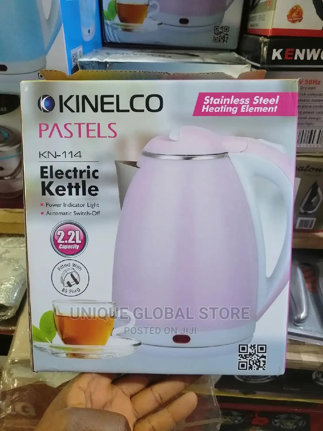 Kinelco Electric Kettle 2.2 Litre