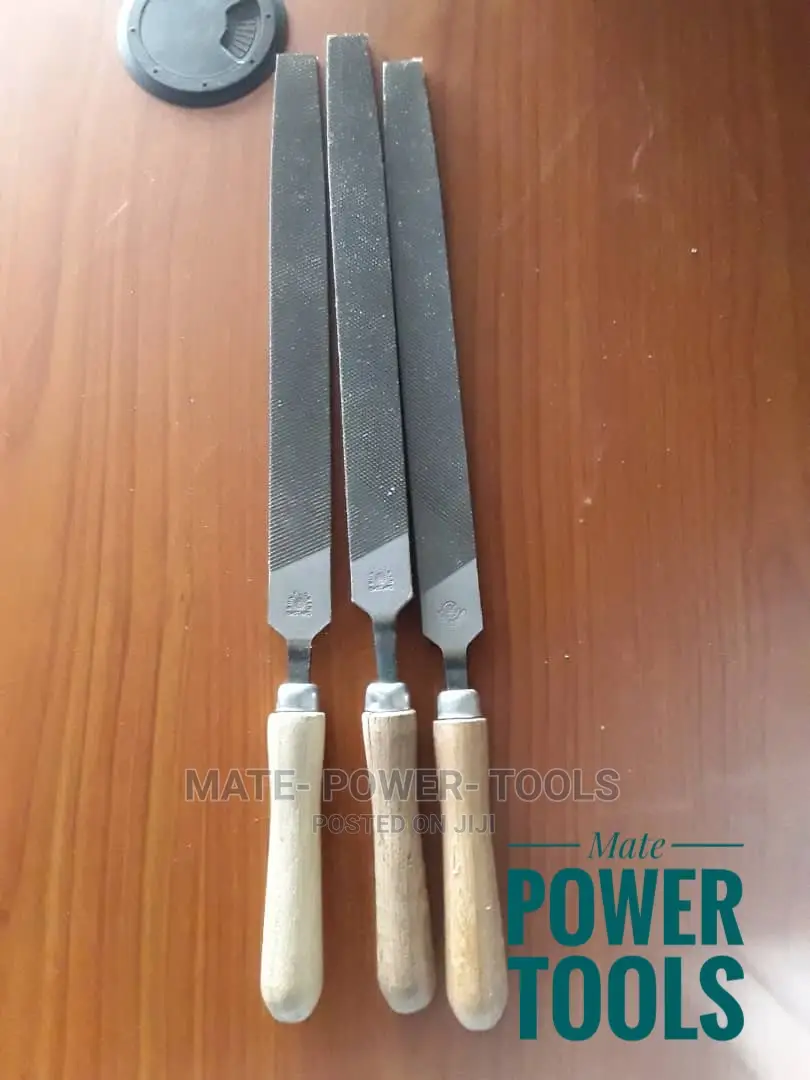 Engineers Hand File 12" Wood Handle