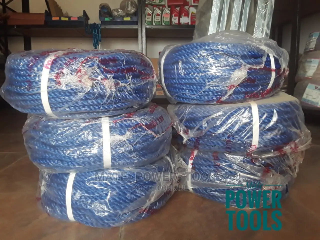 Polypropylene Rope Blue 10mm X 100 Yard