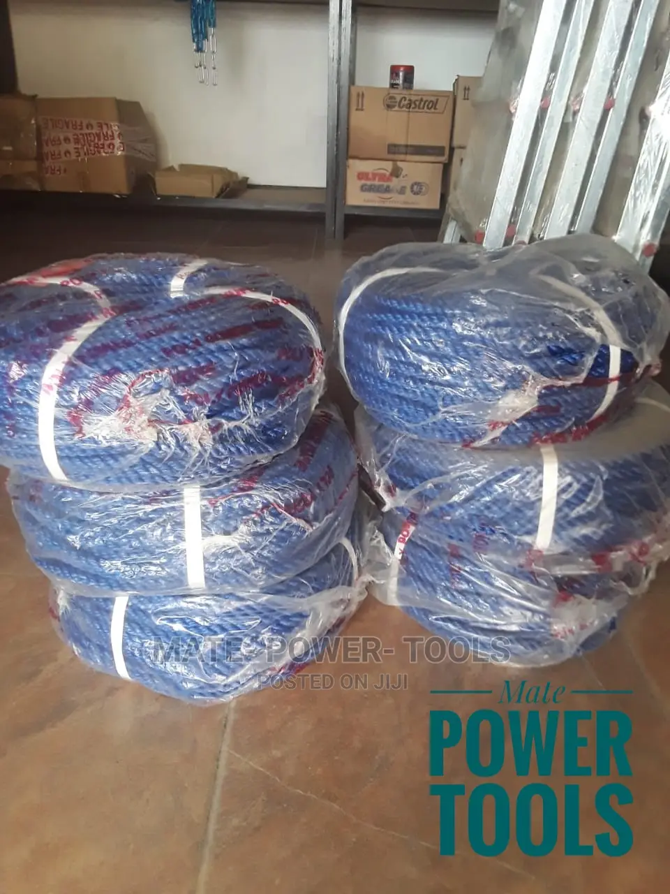 Polypropylene Rope Blue 10mm X 100 Yard