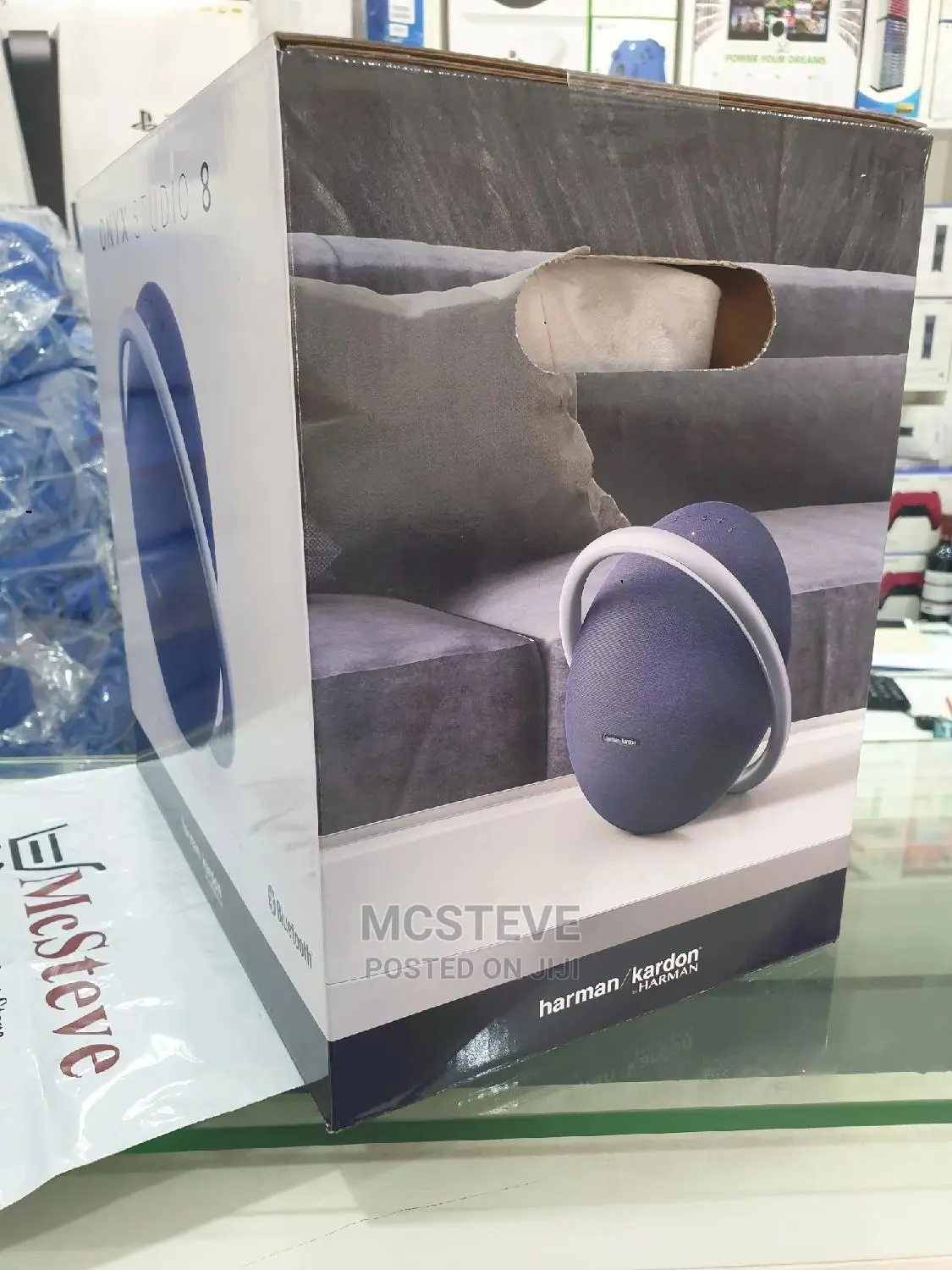 Onyx Studio 8 Waterproof Wireless Bluetooth Speaker.