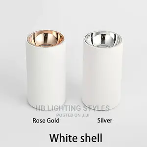 Cylinder Rose Gold LED Spotlight