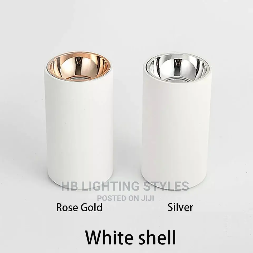 Cylinder Rose Gold LED Spotlight