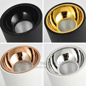 Cylinder Rose Gold LED Spotlight