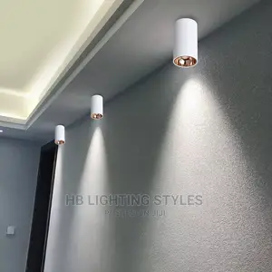 Cylinder Rose Gold LED Spotlight