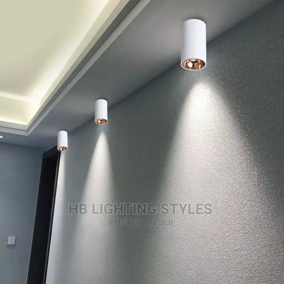 Cylinder Rose Gold LED Spotlight