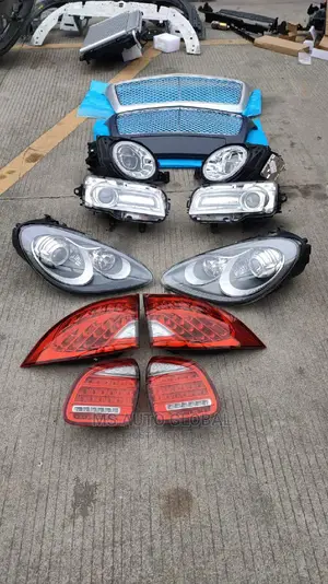 Rolls Royce Bentley Porsche Headlights and Front Grille