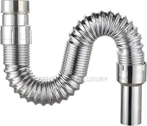 Chrome Flexible Waste Drain Pipe