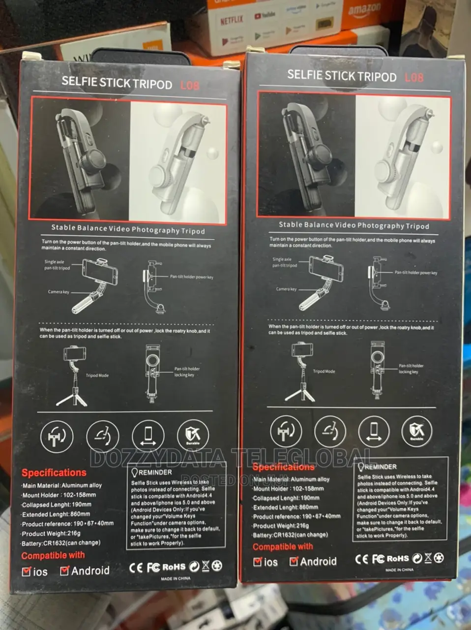 Gimbal Stabilizer L08