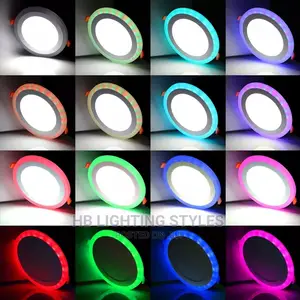 6 Watts Blue and White LED Panel Light