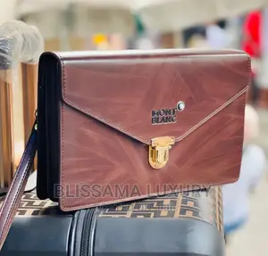 Luxury Mont Blanc Men Purse