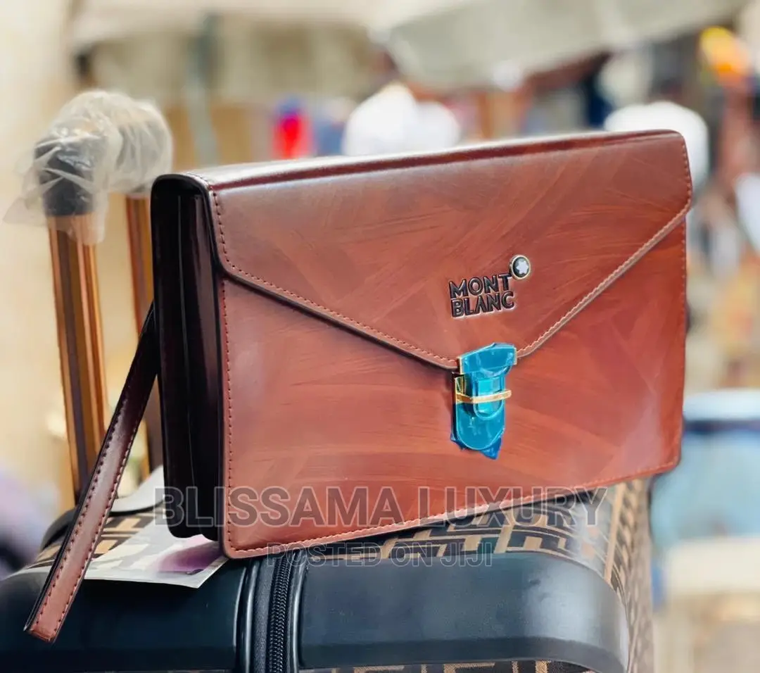 Luxury Mont Blanc Men Purse