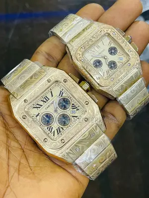 Photo - Cartier Chain Wrist Watch With Chronograph Action