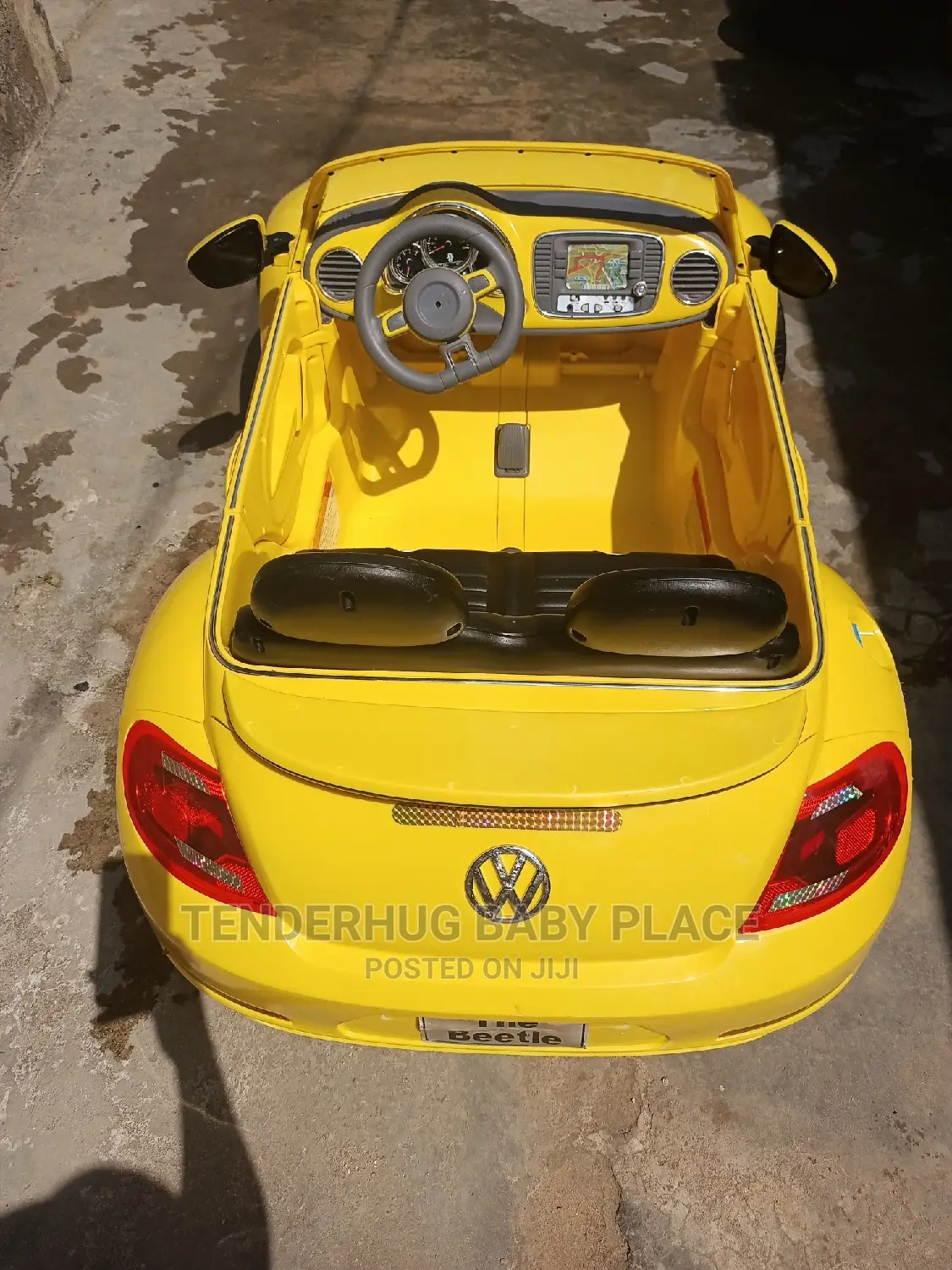 Super Durable Licensed Kids 2 Seater Volkswagen Beetle Car