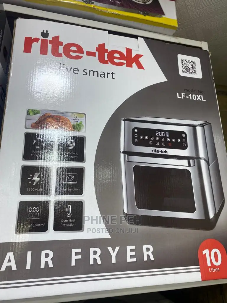 Rite-tek Air Fryer 10l