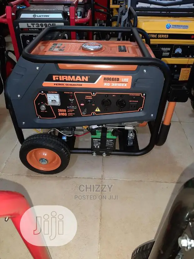 Firman Generator 100%Copper Wire 6.7kva