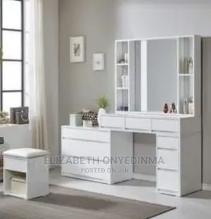 Dressing Mirror With 5 Drawers