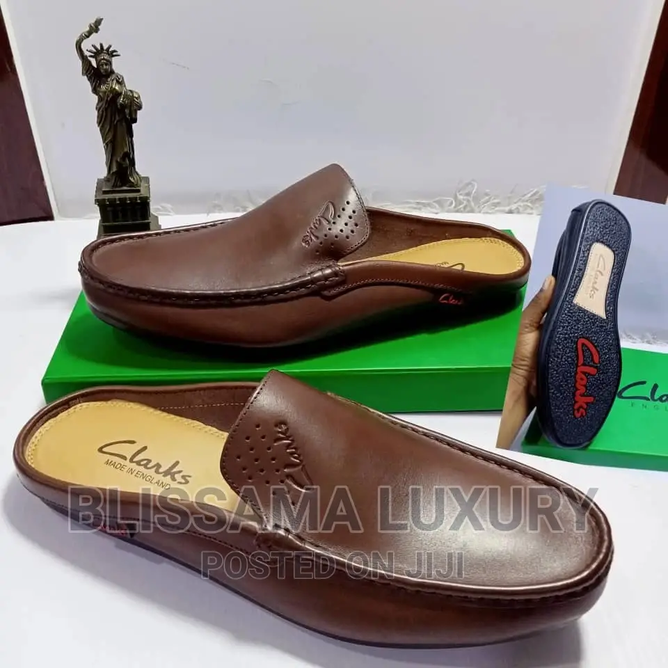 Quality Clarks Loafers Men Half-shoe