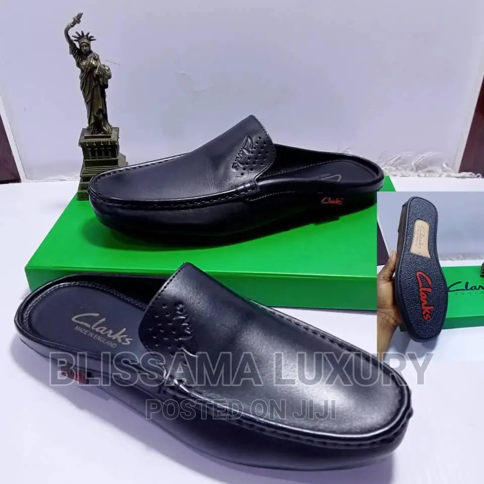 Quality Clarks Loafers Men Half-shoe