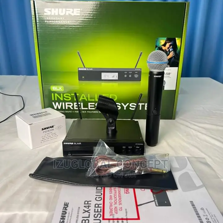 Shure BLX24R/BETA 58 Wireless Microphone System
