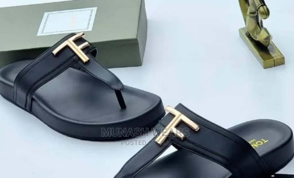 Tom Ford Leather Slipers