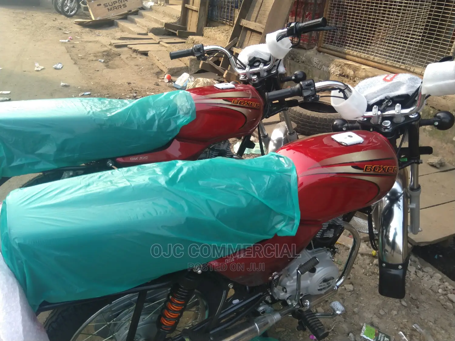 New Bajaj Boxer 2022 Red