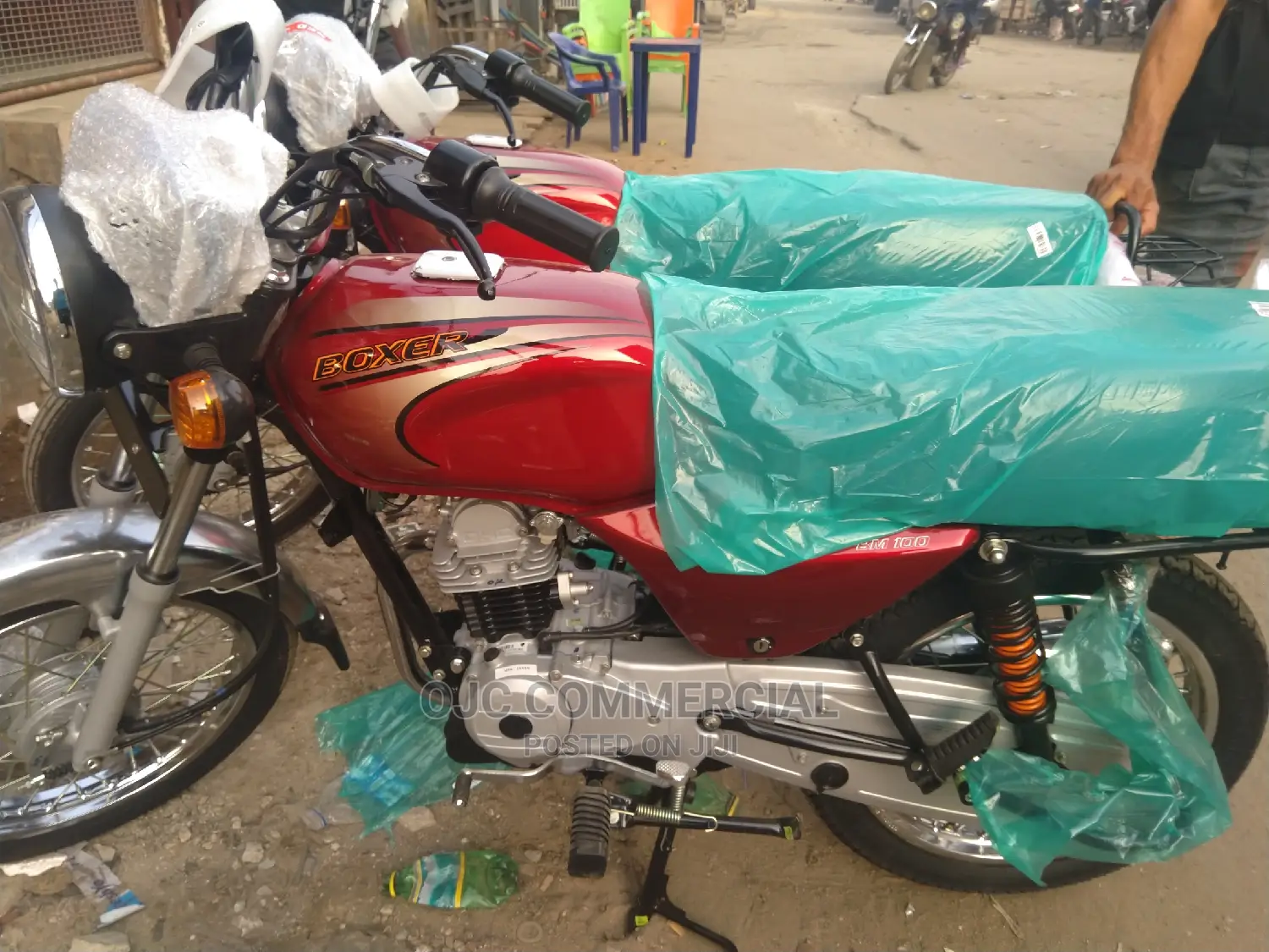 New Bajaj Boxer 2022 Red