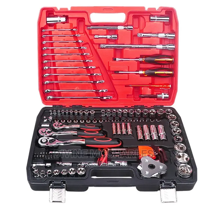 121pcs Automotive Engineering Tools Box
