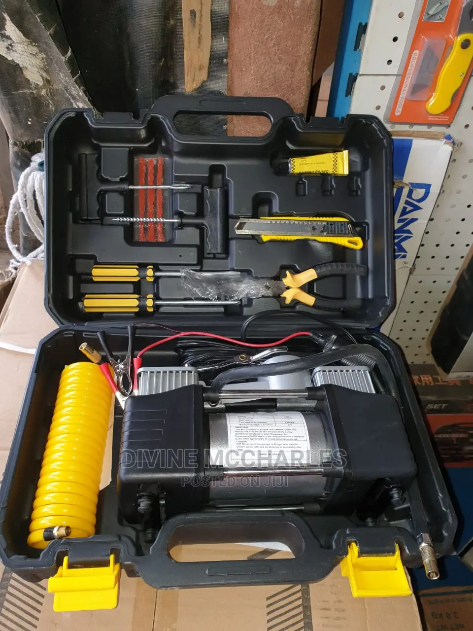 Tire Air Compressor and Inflator 12v