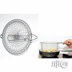 Non Stick Frying Pan And Stimmer.