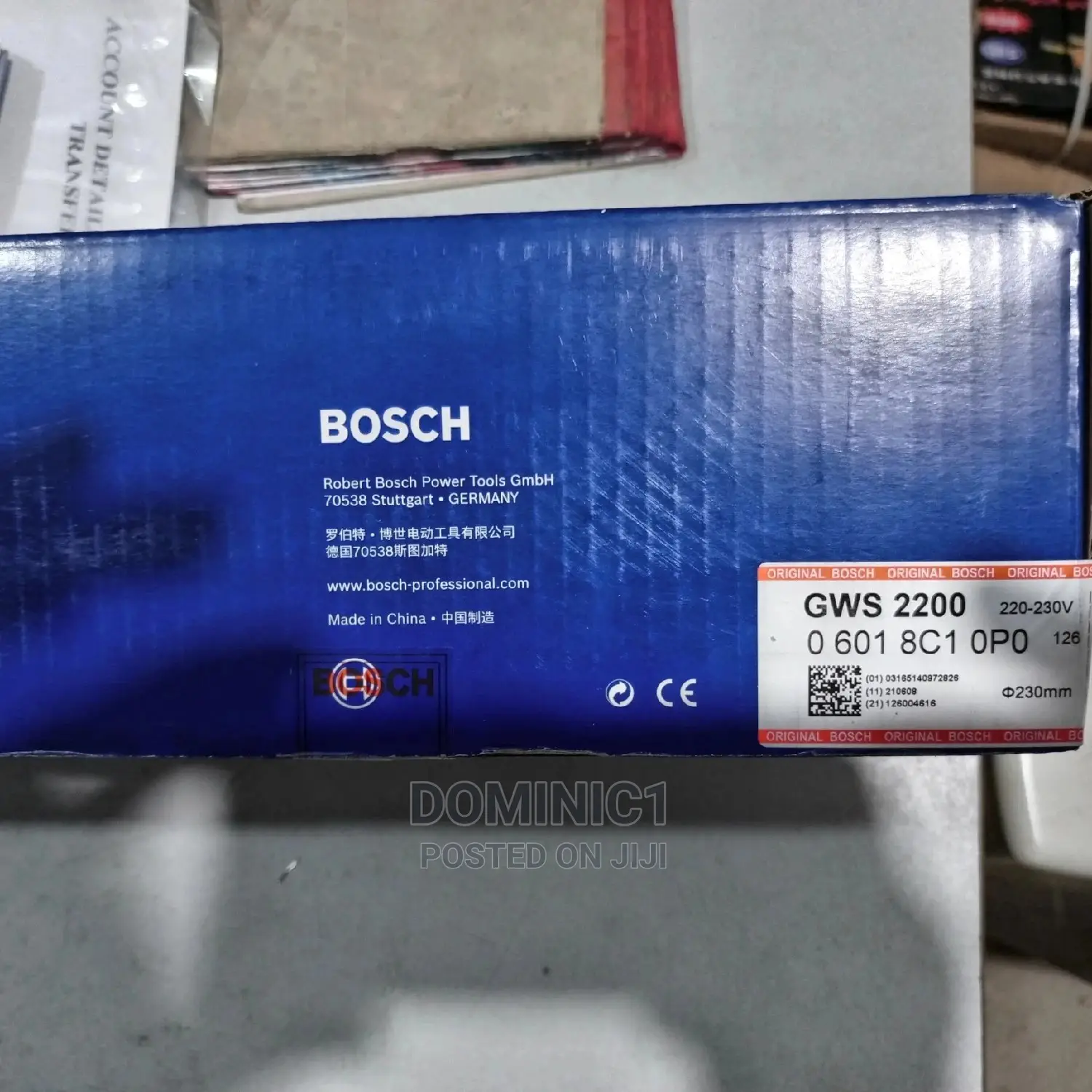 9" Angle Grinder