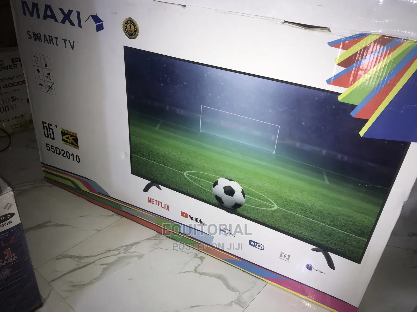 55" Uhd Maxi Smart TV + Usb