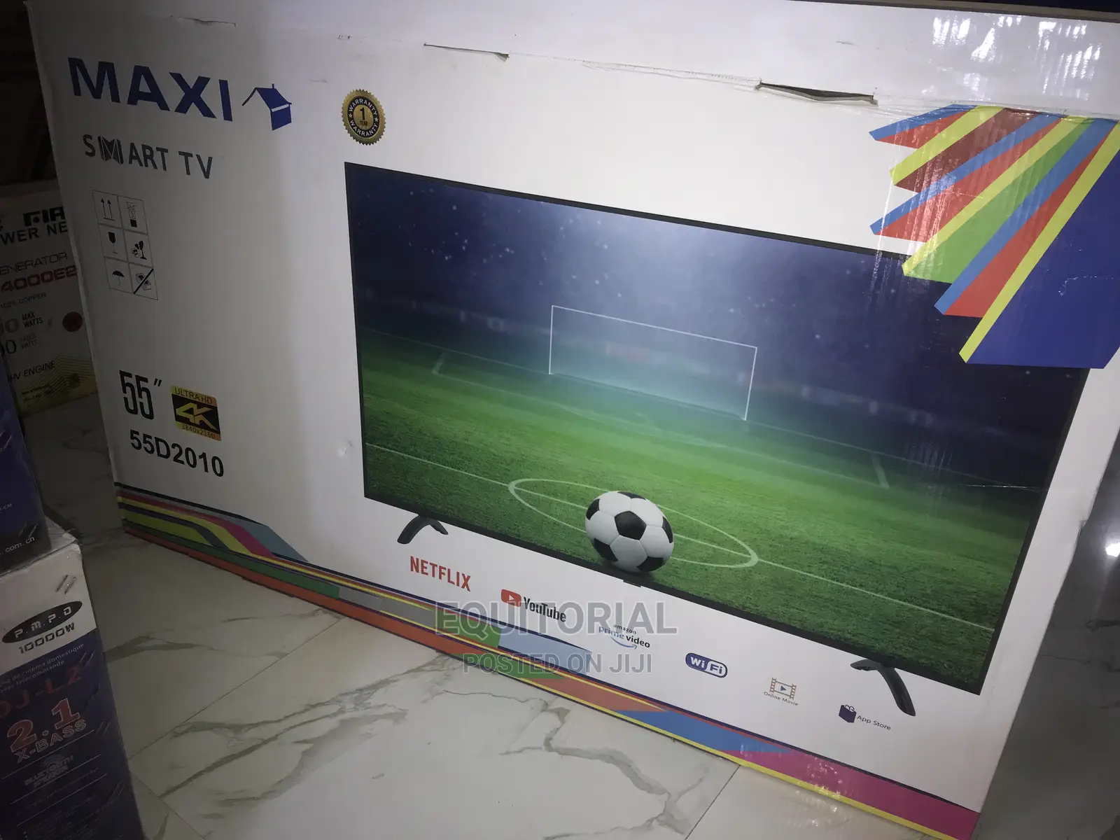 55" Uhd Maxi Smart TV + Usb
