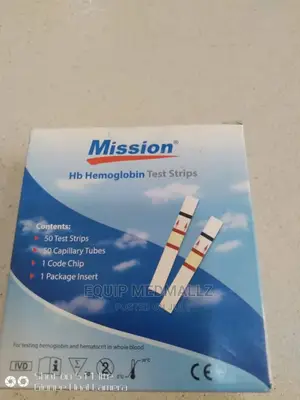 Mission Hemoglobin Test Strip