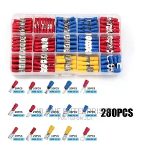 Electric 280pcs Wire Cable Connectors Crimp Terminals Set