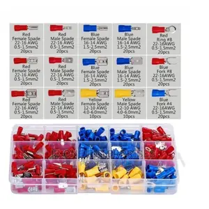 Electric 280pcs Wire Cable Connectors Crimp Terminals Set