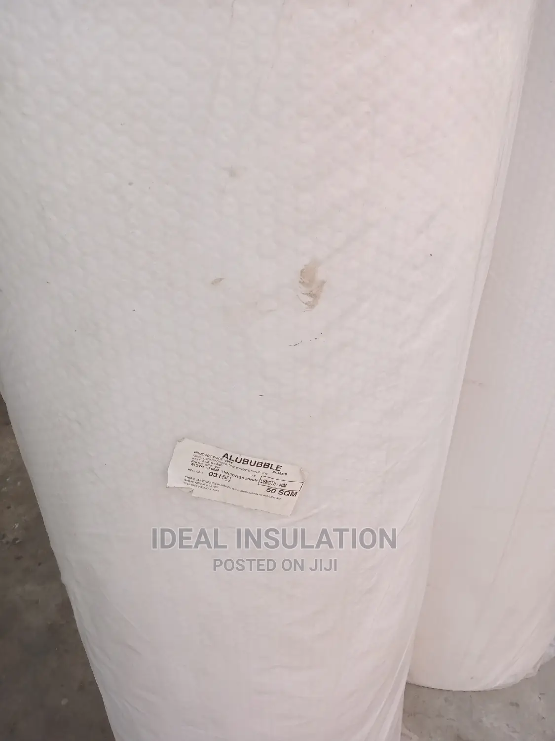 Single Sided Alububble Insulation 1.25mx40m