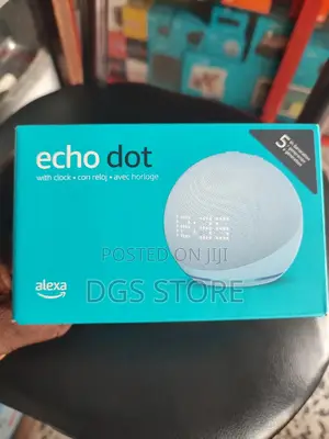 Amazon Echo Dot 5th Generation With Clock Speaker (2022)
