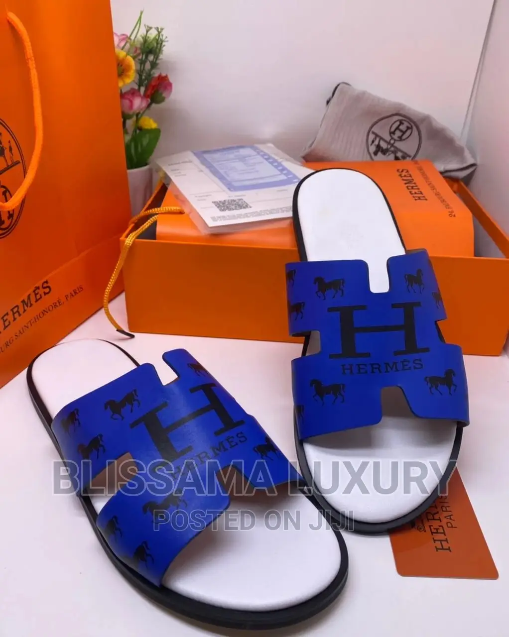 Quality Hermes Men Slippers