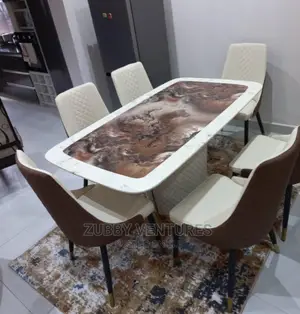 Brand New Quality and Imported Royal Dining With Six Chairs