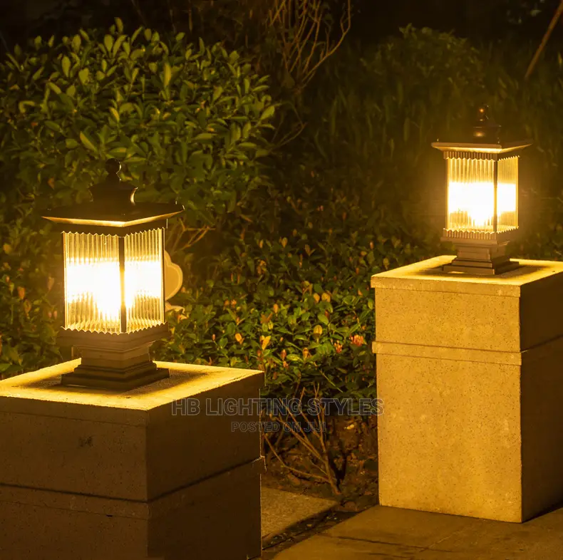 Outdoor Pillar Lamp Wall Lamp